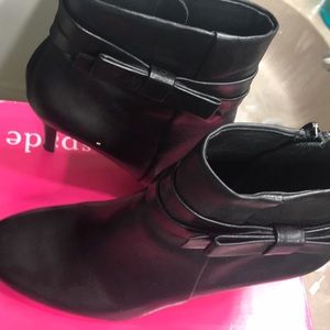 Kate spade black boots